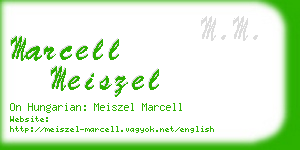 marcell meiszel business card